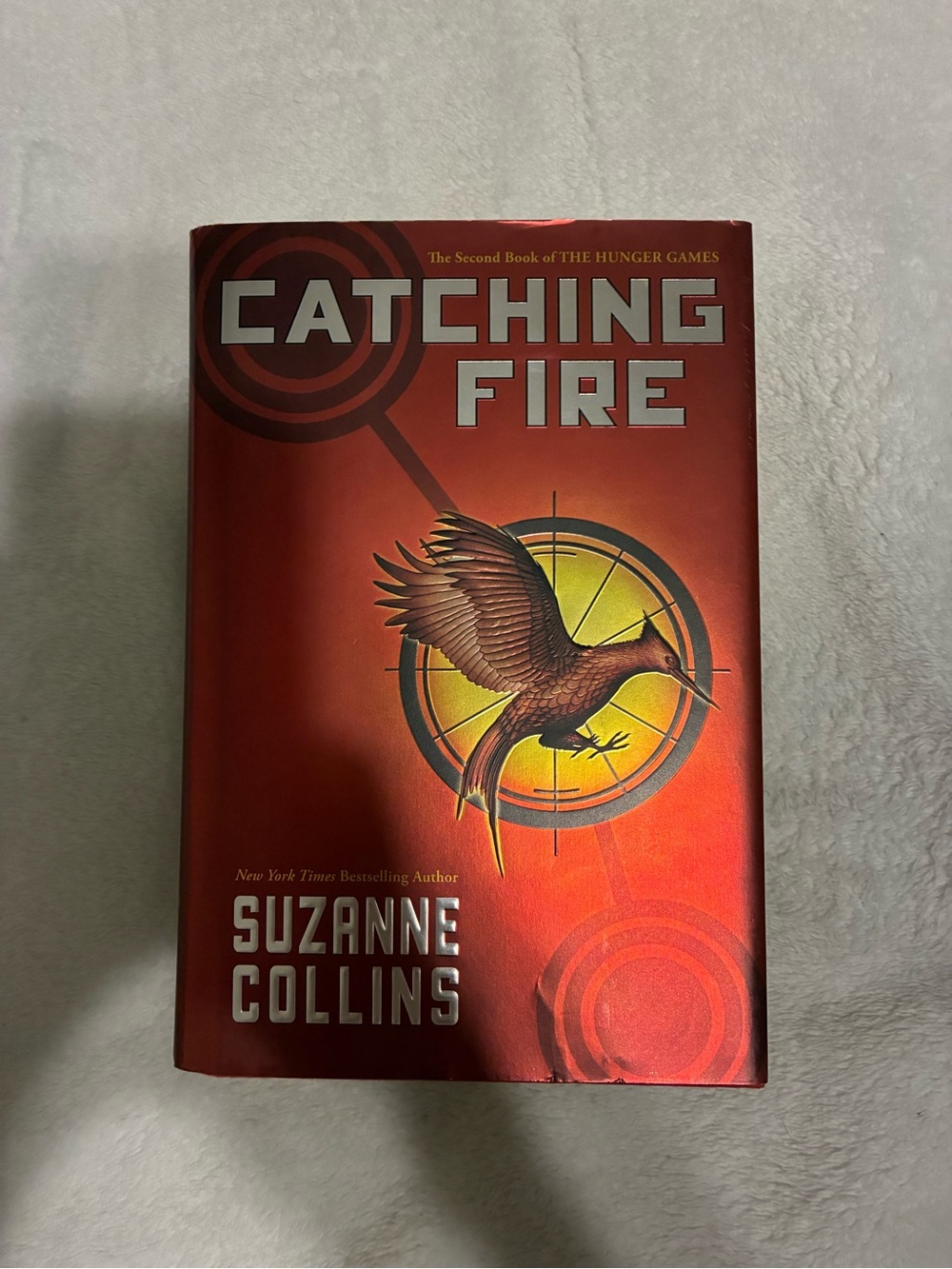 Catching Fire — Red Hardcover Book